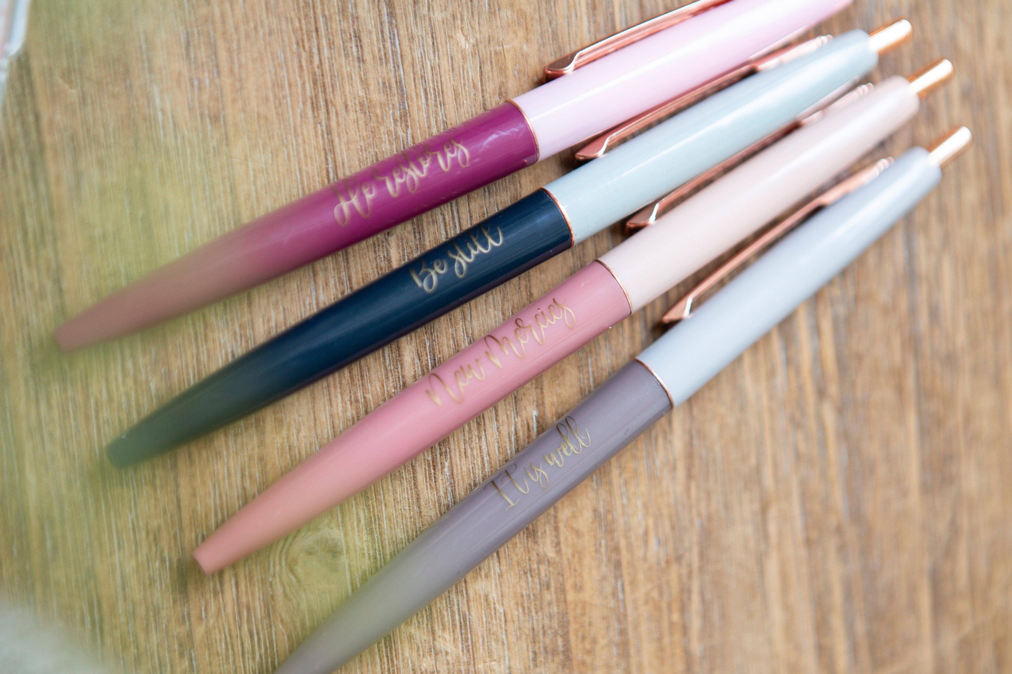 Christian Pen Set - Bible Pens, Journaling Pens