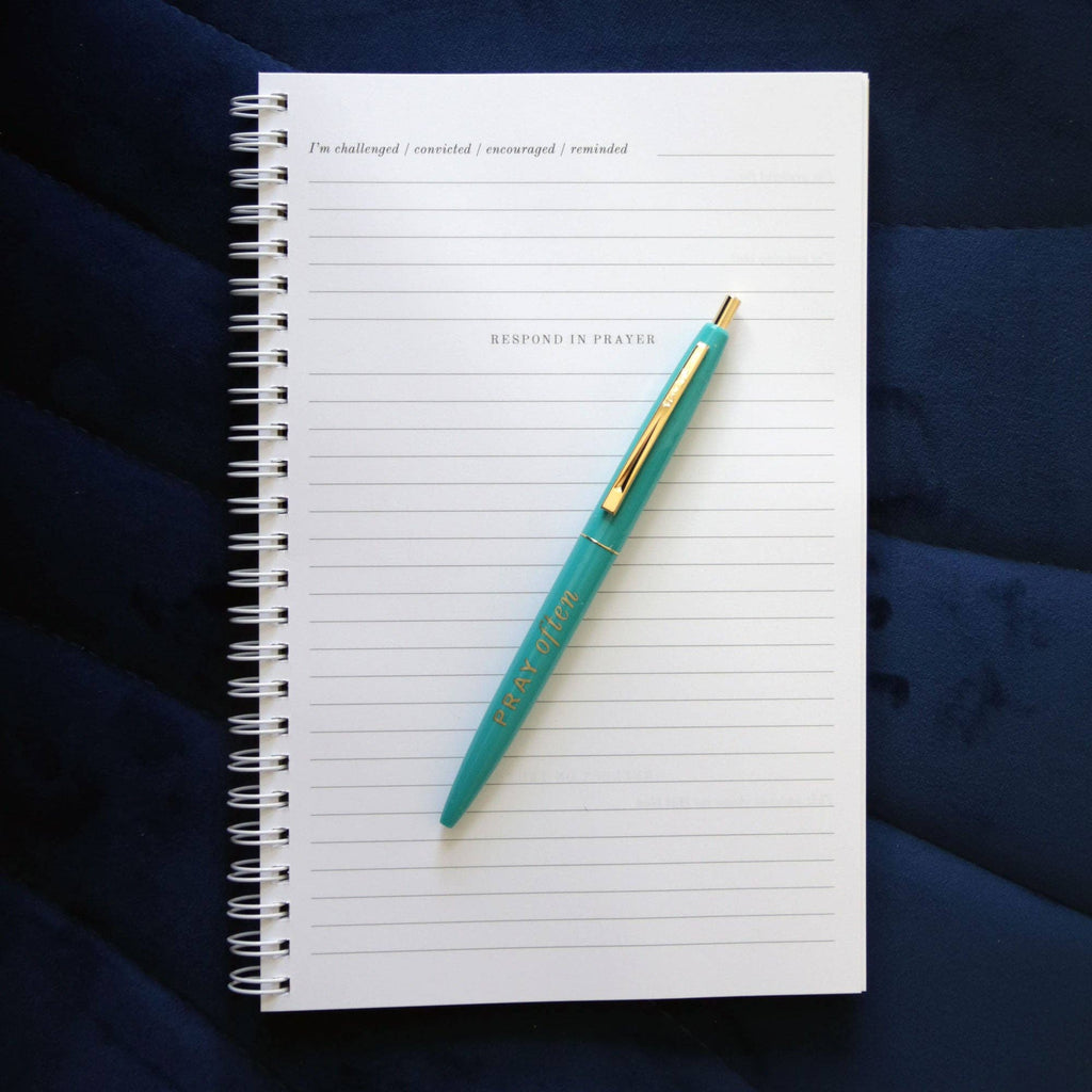Bible Study Journal, Navy Dot