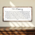 The Blessing Faith Wall Art II