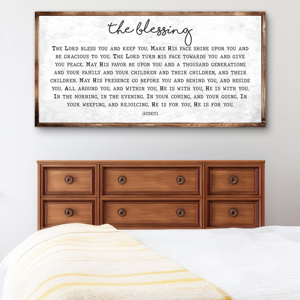 The Blessing Faith Wall Art II