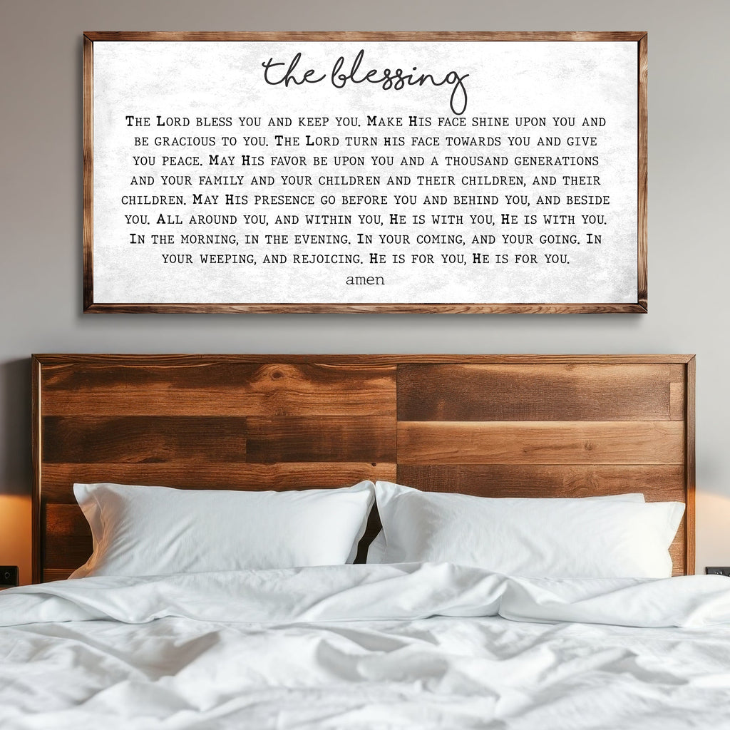 The Blessing Faith Wall Art II