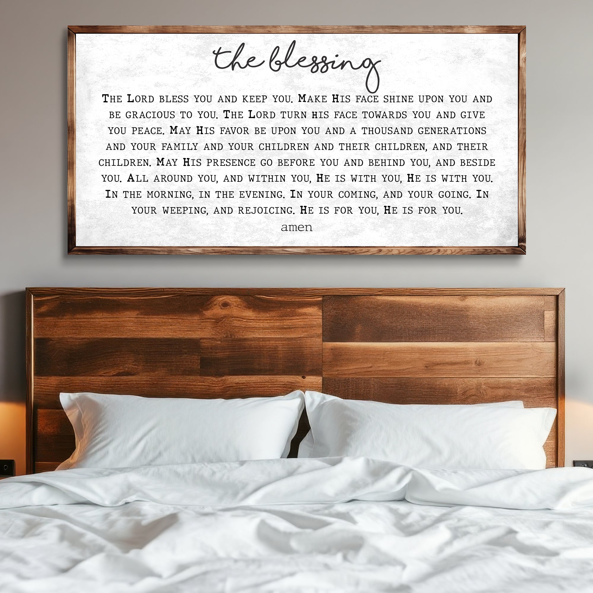 The Blessing Faith Wall Art II
