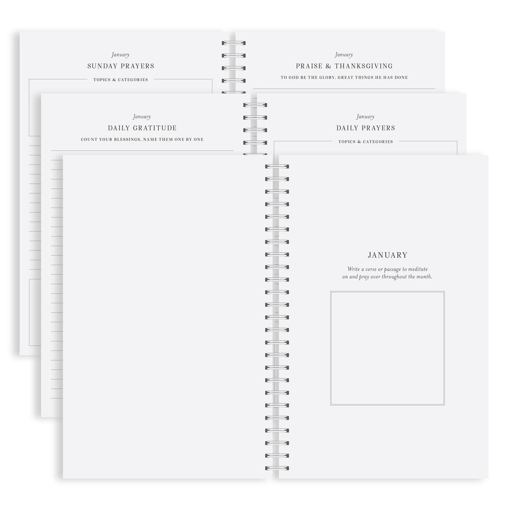 Yearly Prayer Journal, Olive Leaf