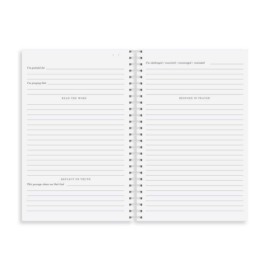 Bible Study Journal, Navy Dot