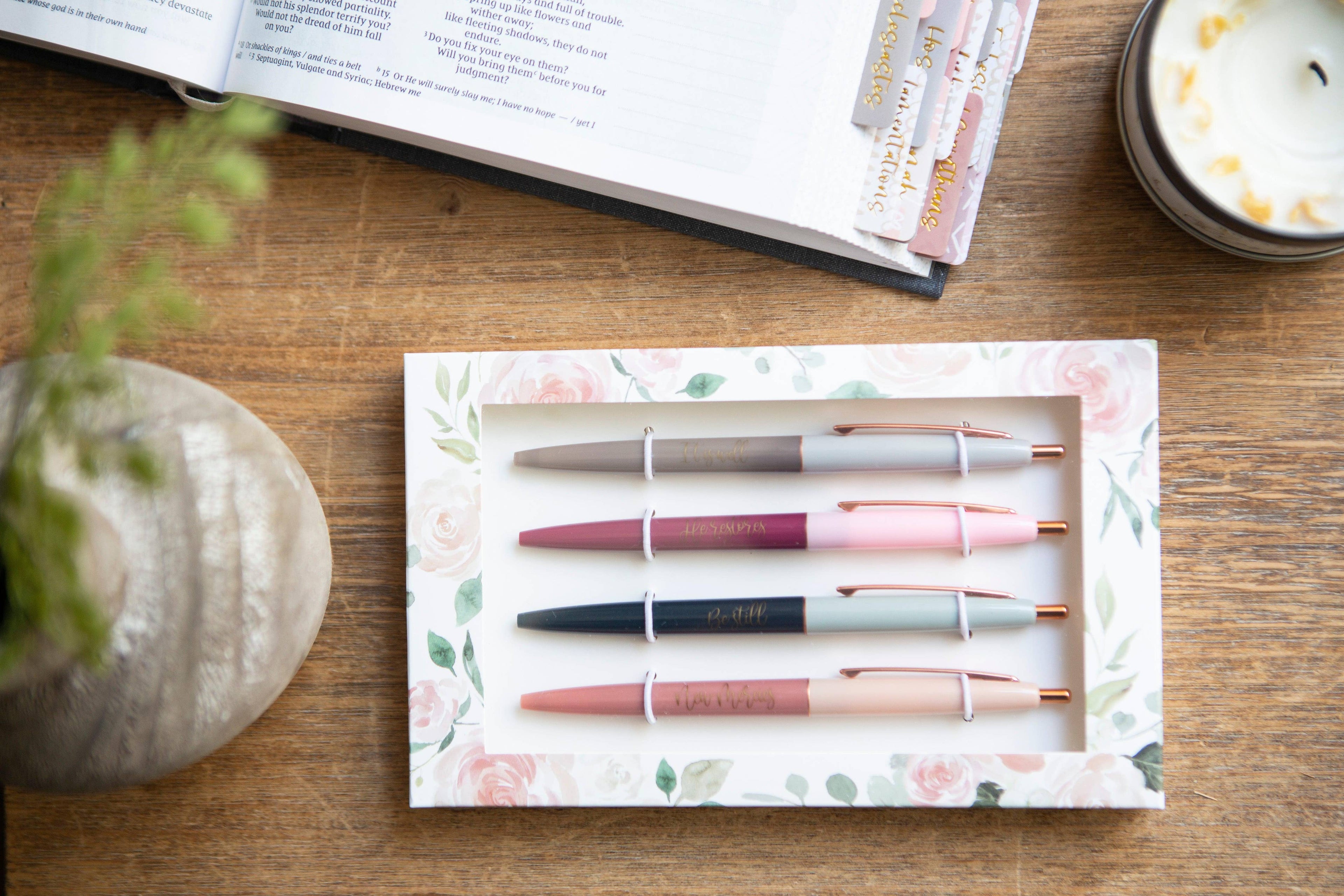 Christian Pen Set - Bible Pens, Journaling Pens