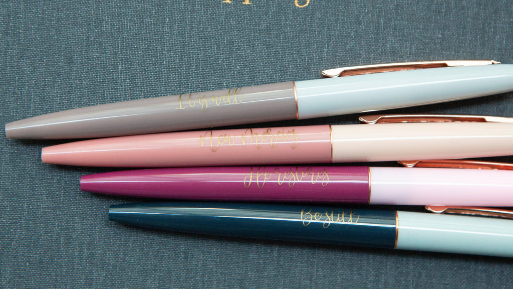 Christian Pen Set - Bible Pens, Journaling Pens