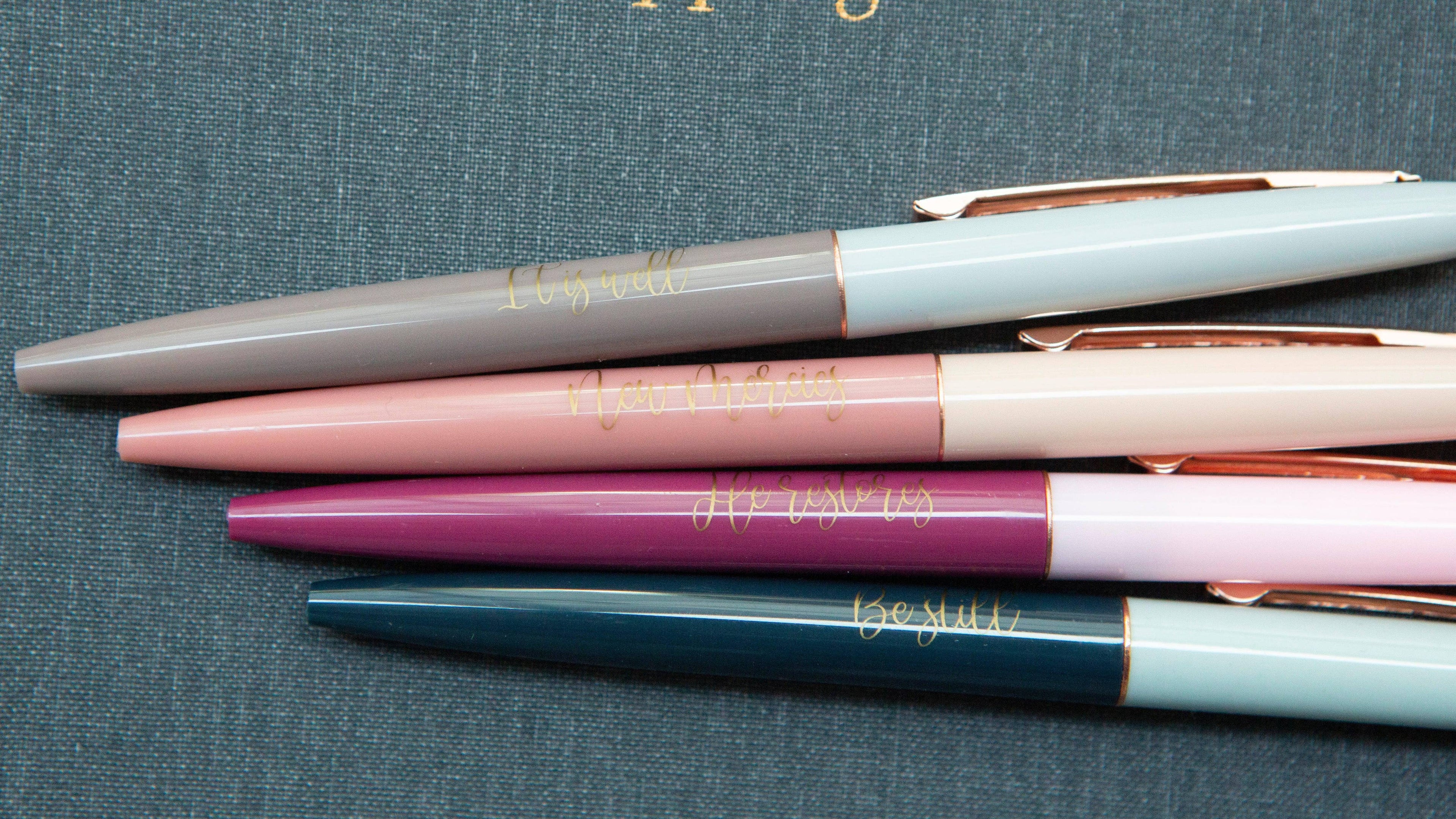 Christian Pen Set - Bible Pens, Journaling Pens