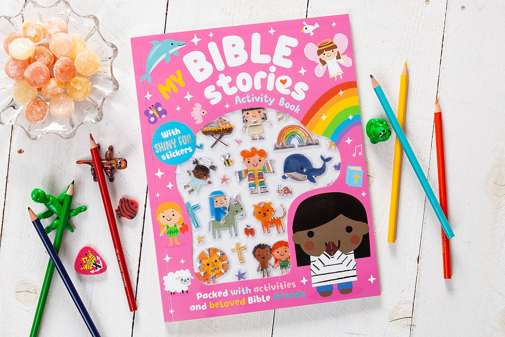 My Bible Stories Activity Book (Pink, Easter Gifts)