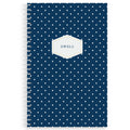 Bible Study Journal, Navy Dot