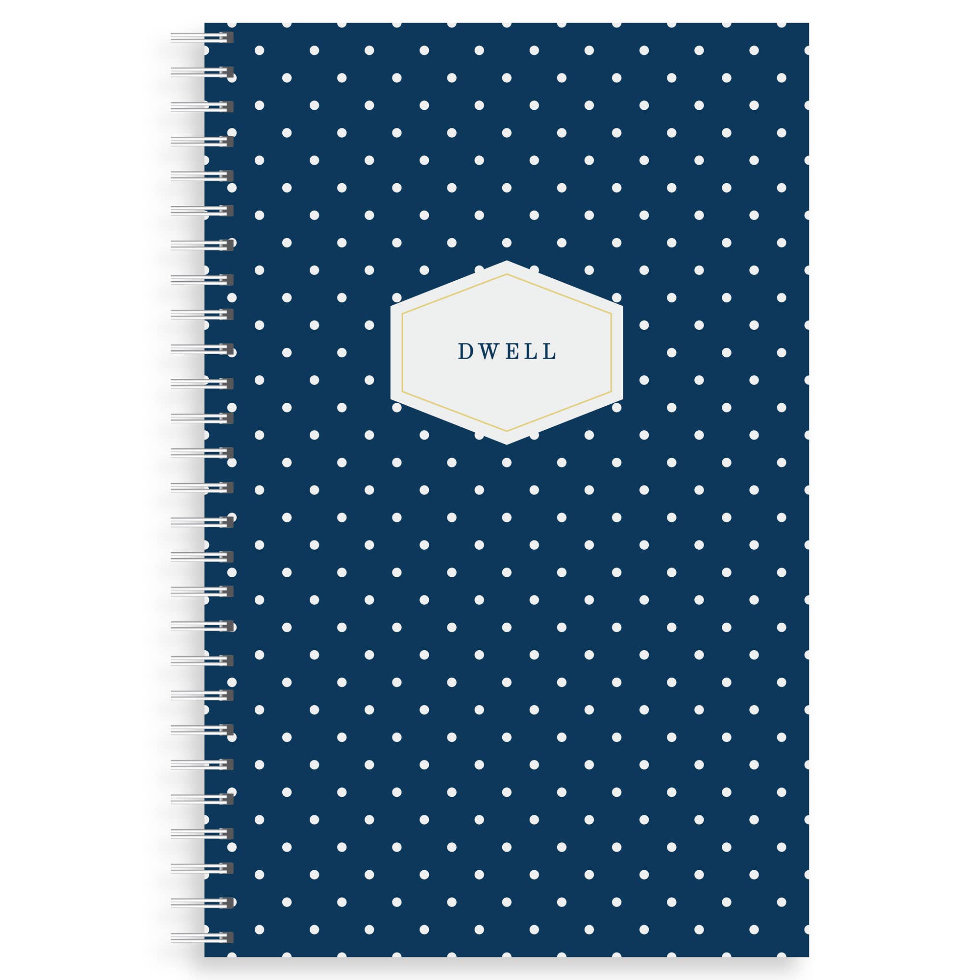 Bible Study Journal, Navy Dot