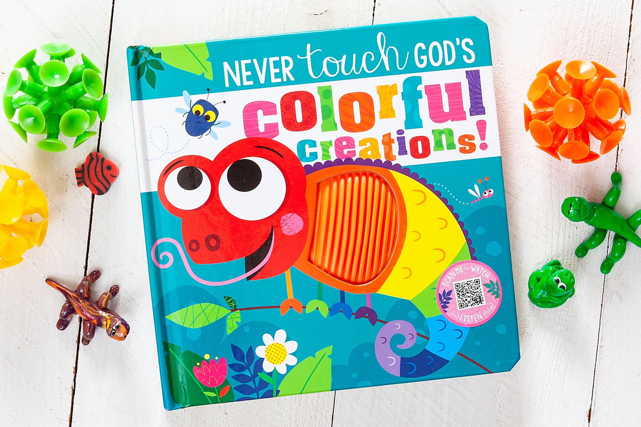 Never Touch God’s Colorful Creations (Tactile Book Ages 0+)