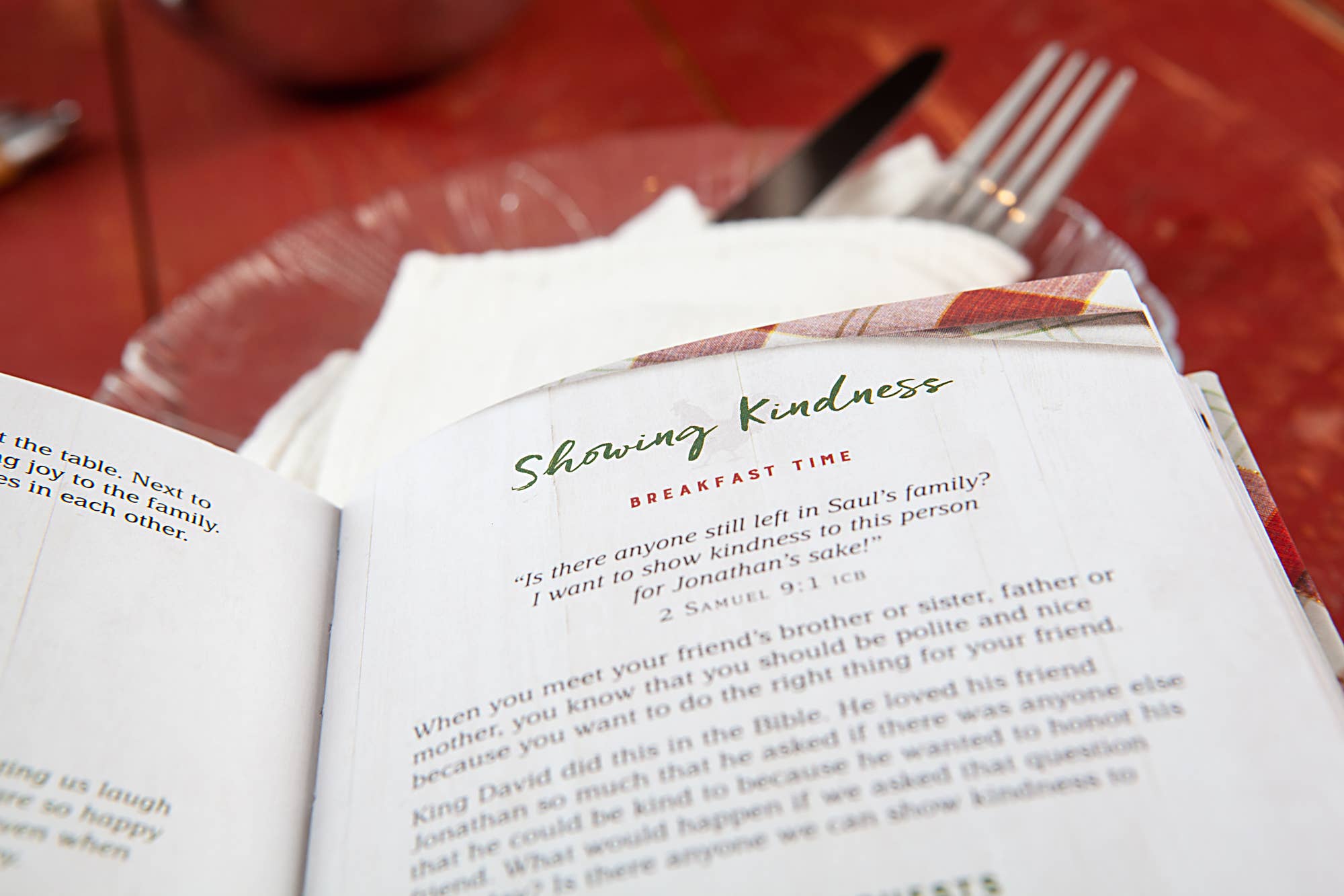 Faith to Table Family Devotional Book