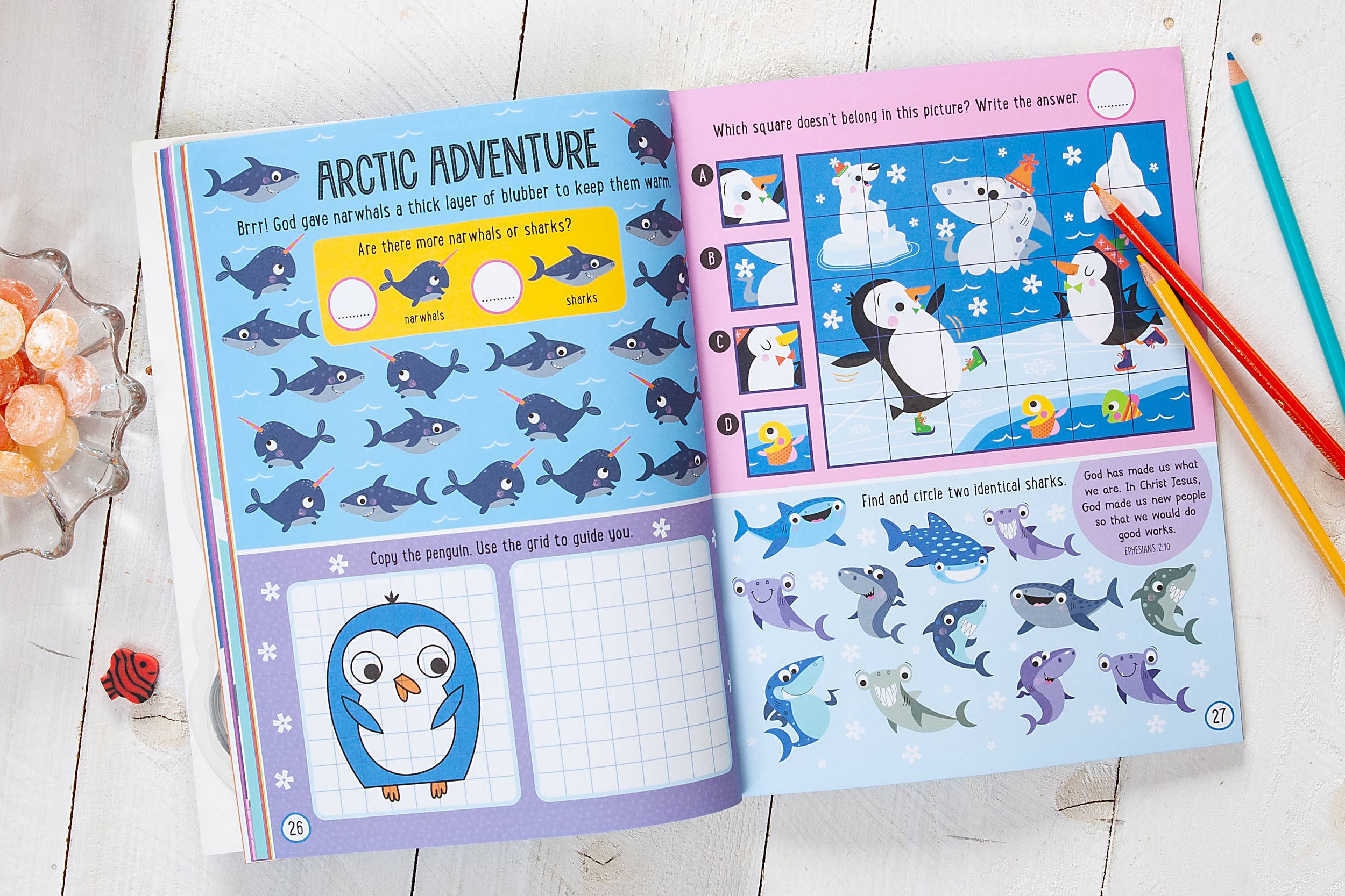 God’s Underwater World Activity Book (Ages 3+)