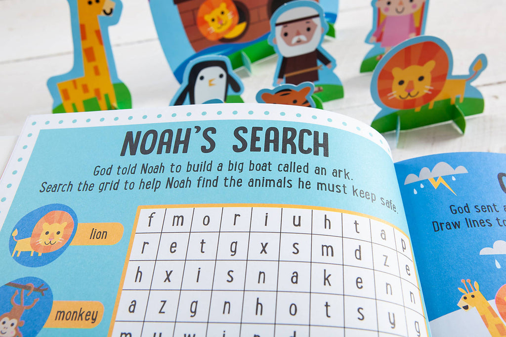 My Bible Stories Activity Book (Pink, Easter Gifts)