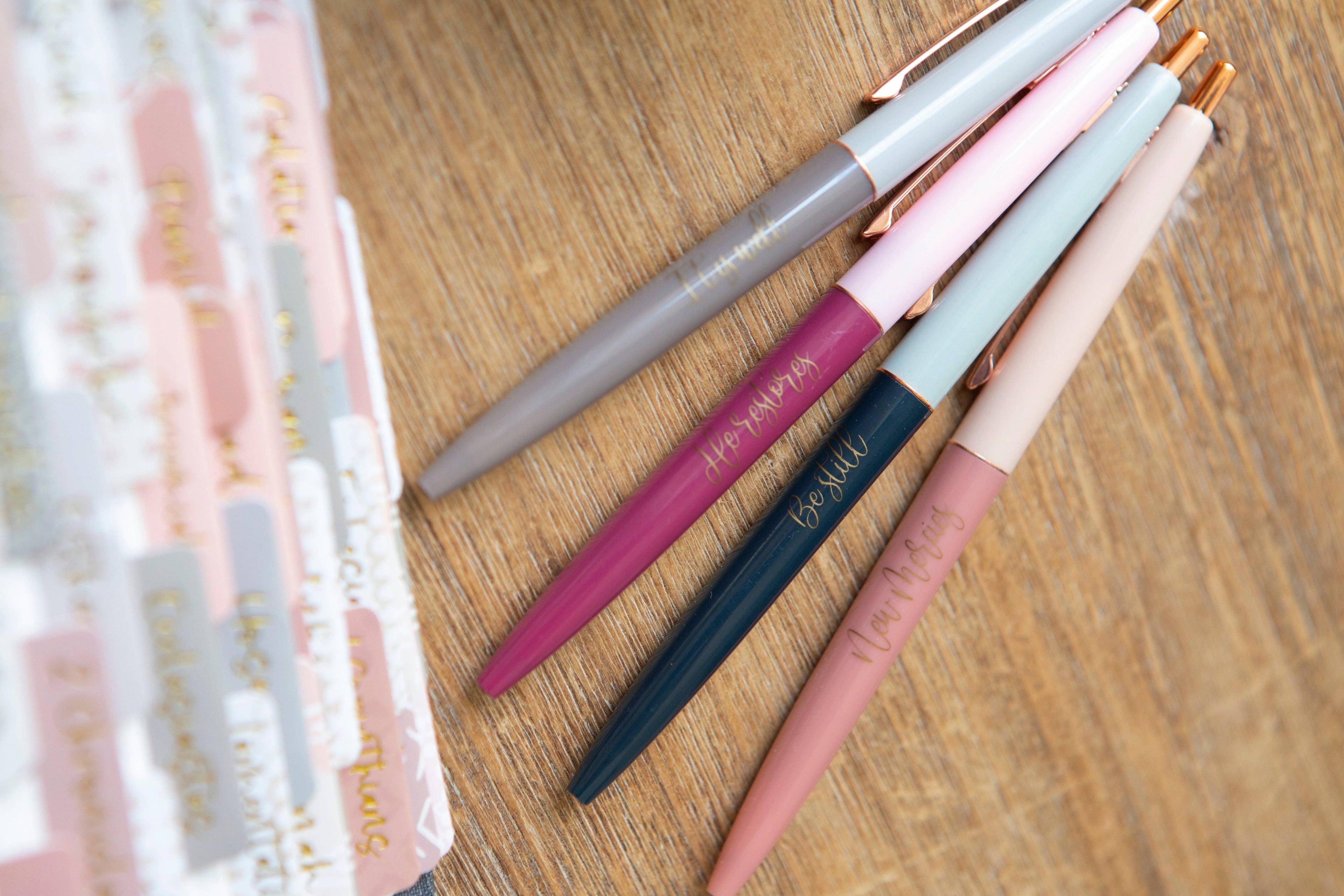 Christian Pen Set - Bible Pens, Journaling Pens