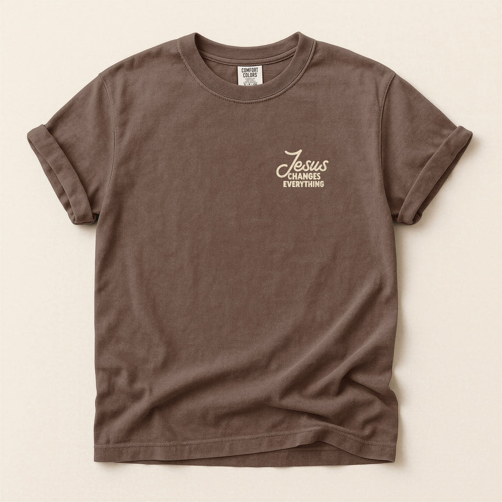 Jesus Changes Everything Christian Tee