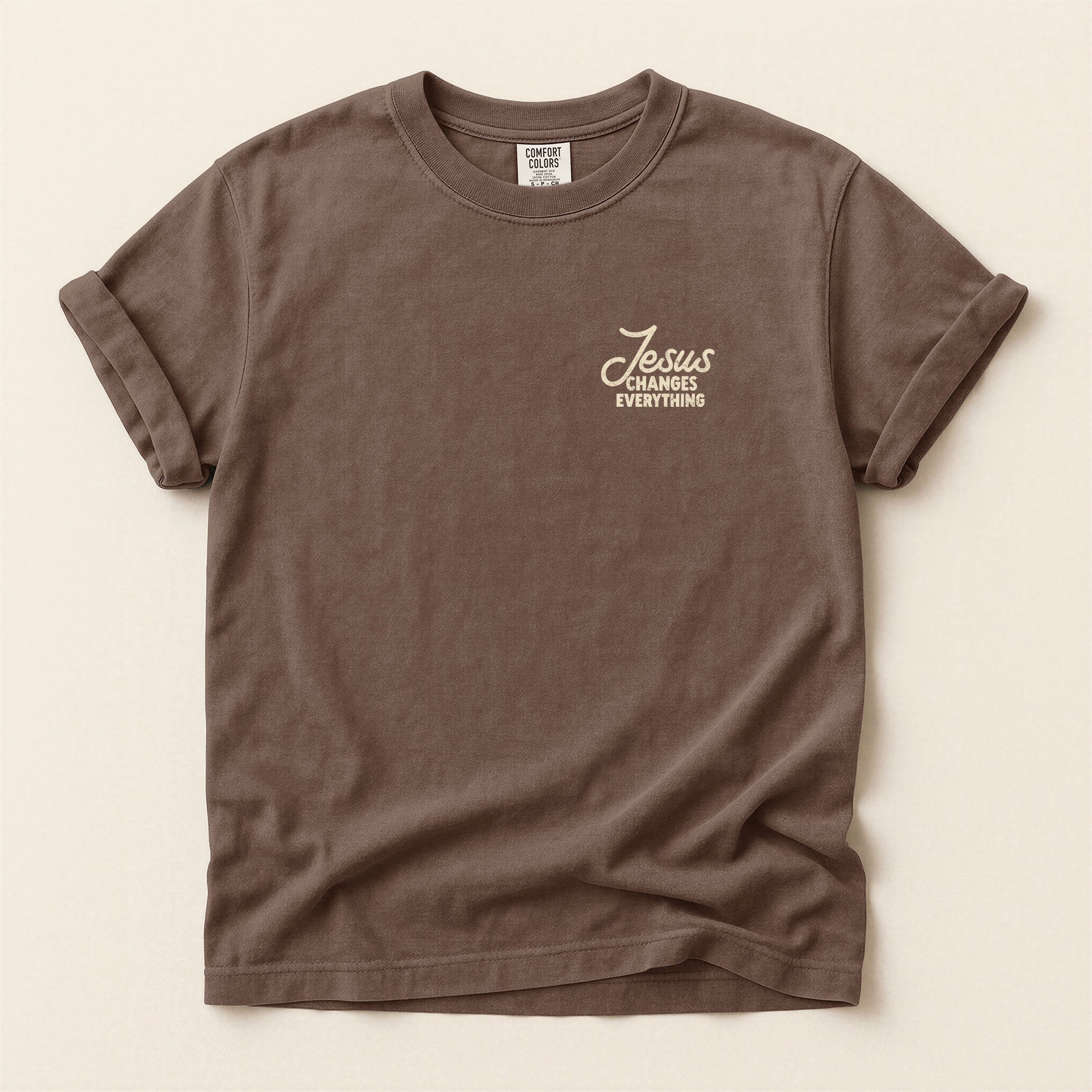 Jesus Changes Everything Christian Tee